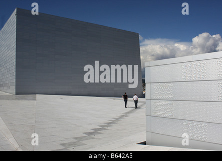 Oslo Opernhaus Stockfoto