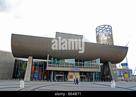 die Lowry-Kunstgalerie und Theater an der Salford Kais, Manchester, uk Stockfoto