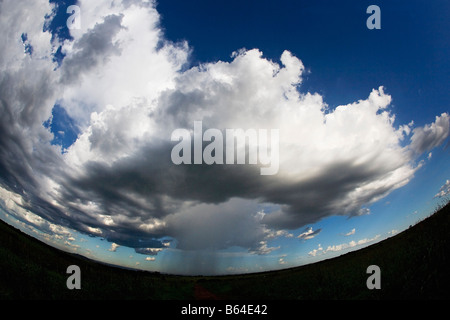 Brasilien, Silvania, Goias, Regenwolken Stockfoto