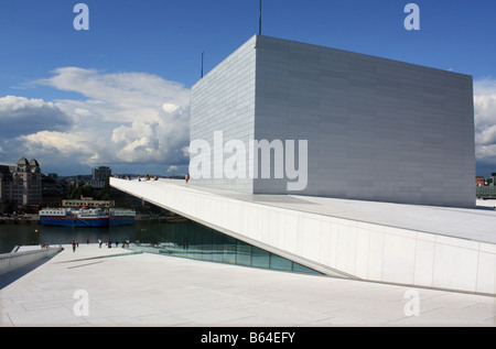 Oslo Opernhaus Stockfoto