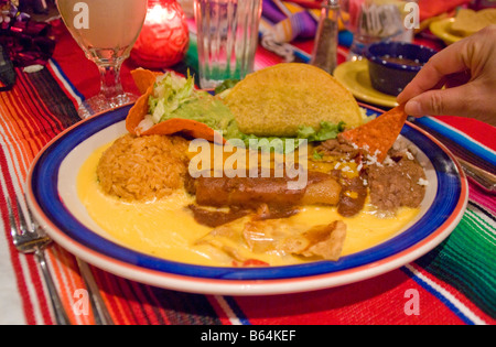 San Antonio Mi Tierra Mexican Restaurant in Marktplatz Stockfoto