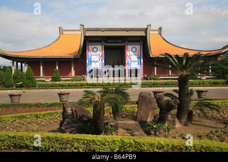 Taiwan Taipei Sun Yat Sen Memorial Hall Stockfoto