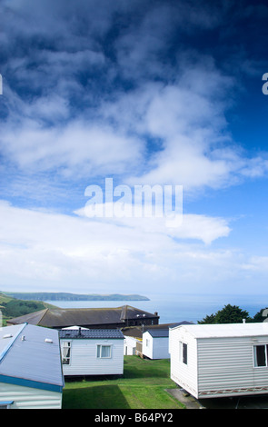 Woolacombe Bay Holiday Park Stockfoto