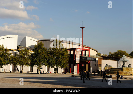 Cite De La Musique Musikstadt Paris Frankreich Stockfoto