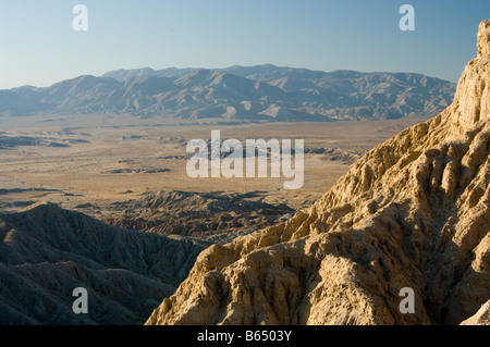 Szene aus Schriften Punkt Sunrise Anza Borrego Desert State Park California Stockfoto