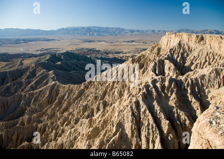 Szene aus Schriften Punkt Sunrise Anza Borrego Desert State Park California Stockfoto