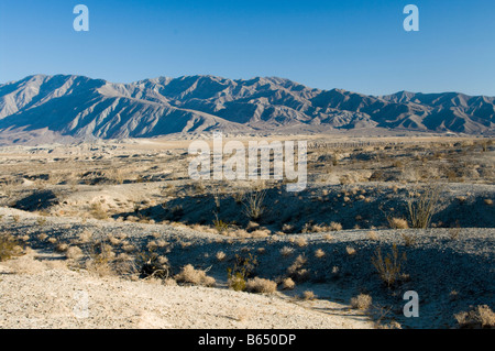 Szene aus Schriften Punkt Sunrise Anza Borrego Desert State Park California Stockfoto