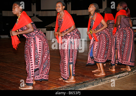 Bomas von Kenys kulturelle Zentrum Nairobi Afrika Stockfoto