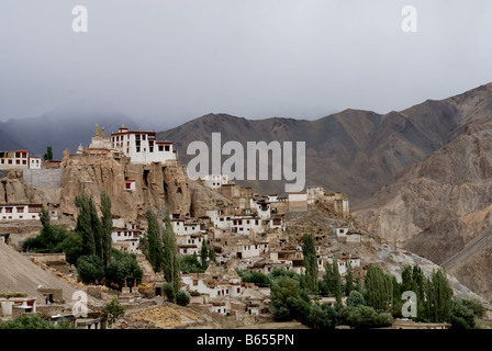 Gästehaus Kloster ist eines der ältesten Monasterys in Ladakh Stockfoto