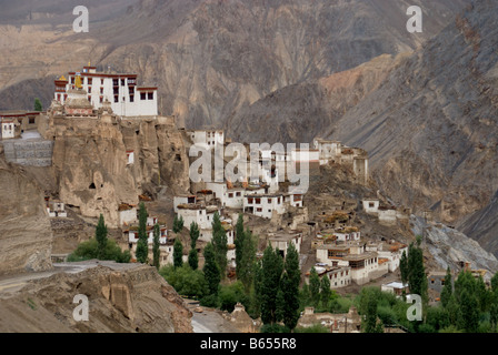 Gästehaus Kloster ist eines der ältesten Monasterys in Ladakh Stockfoto