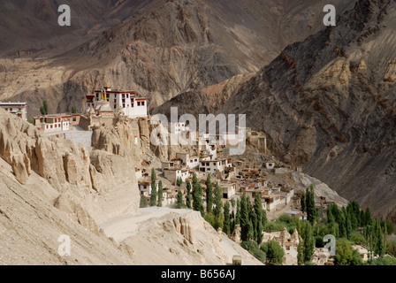 Gästehaus Kloster ist eines der ältesten Monasterys in Ladakh Stockfoto