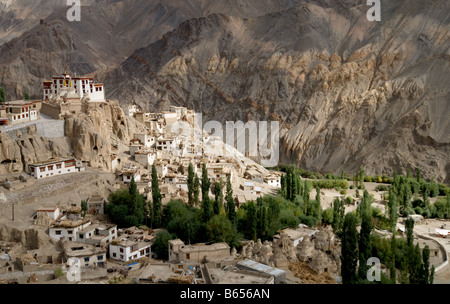 Gästehaus Kloster ist eines der ältesten Monasterys in Ladakh Stockfoto