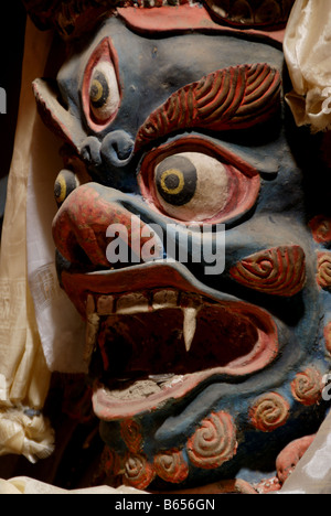 Die meisten der Statuen in buddhistischen Tempeln zeigen Götter oder Tiere, die die buddhistische Religion und die Menschen zu schützen Stockfoto