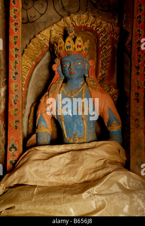 Die meisten der Statuen in buddhistischen Tempeln zeigen Götter oder Tiere, die die buddhistische Religion und die Menschen zu schützen Stockfoto