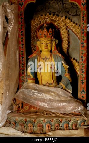 Die meisten der Statuen in buddhistischen Tempeln zeigen Götter oder Tiere, die die buddhistische Religion und die Menschen zu schützen Stockfoto