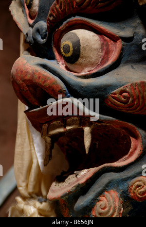 Die meisten der Statuen in buddhistischen Tempeln zeigen Götter oder Tiere, die die buddhistische Religion und die Menschen zu schützen Stockfoto