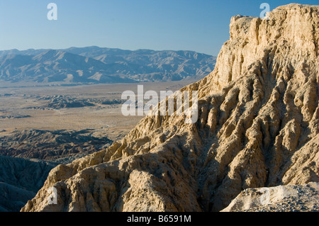 Szene aus Schriften Punkt Sunrise Anza Borrego Desert State Park California Stockfoto