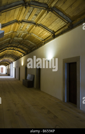 Im Inneren der Kirche Mosteiro de Tibães in Braga, Portugal Stockfoto