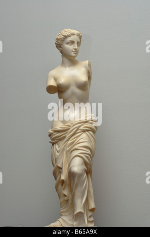 Reproduktion der Aphrodite von Milos oder Venus de Milo statue Stockfoto