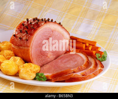 traditionelle Sonntagsessen Stockfoto