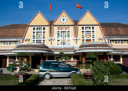 Bahnhof in Dalat. Lam Dong. Vietnam Stockfoto