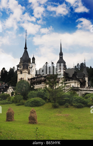 Peles Schloss Sinaia, Rumänien Stockfoto