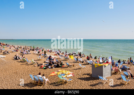 Brighton Beach Stockfoto