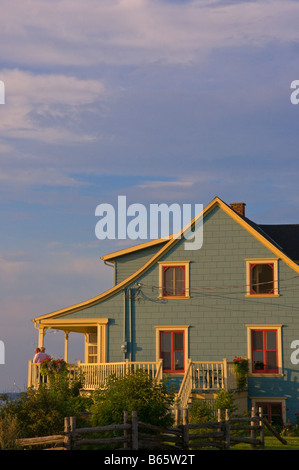 Dorf von Kamouraska Bas Saint Laurent Region Quebec Kanada Stockfoto