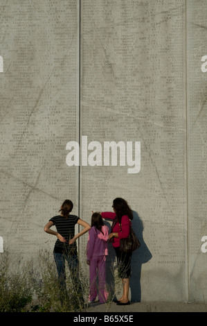 East Coast War Memorial im Battery Park Manhattan New York USA Stockfoto