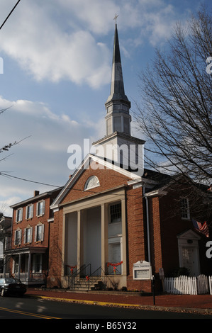 Alten Presbyterian Church, Bristol, Bucks County, Pennsylvania, USA, Nord amerik. Stockfoto