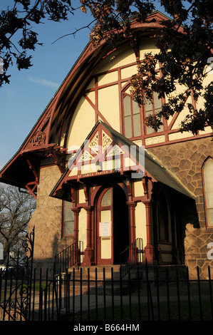 St. James Parish Haus, Bristol, Bucks County, Pennsylvania, USA, Nordamerika Stockfoto