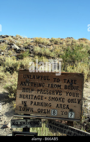 Bodie "Ghost Town", Mono County, California, Amerika Stockfoto