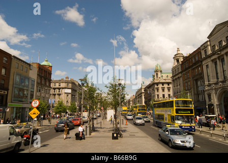 O' CONNELL STREET DUBLIN IRLAND Stockfoto