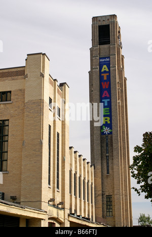 Der Atwater Market Gebäude in Montreal, Quebec, Kanada Stockfoto