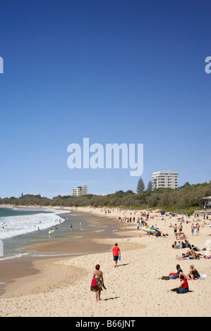 Mooloolaba Beach Sunshine Coast Queensland Australien Stockfoto