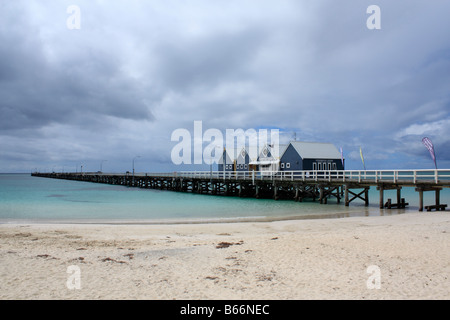 Busselton Jetty indischen Ozean Perth Western Australia Stockfoto