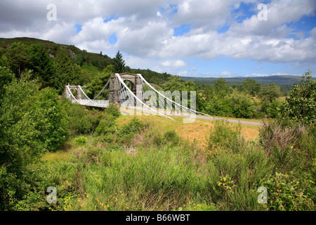 Brücke der Oich Loch Oich Hochland von Schottland Großbritannien UK Stockfoto