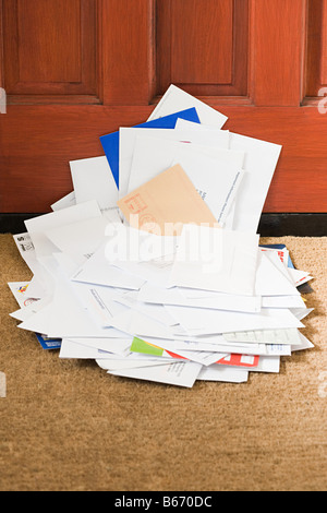 Buchstaben im Stock Stockfoto