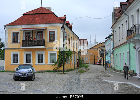 Altes Haus, Kamianets Podilskyi, Oblast Chmelnyzkyj (Provinz), Ukraine Stockfoto