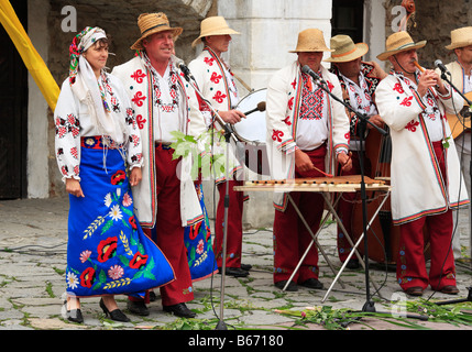 Ukrainische Volksfest, Kamianets Podilskyi, Podolien, Oblast Chmelnyzkyj (Provinz), Ukraine Stockfoto