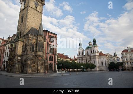 Astronomische Uhr von Prag Stockfoto