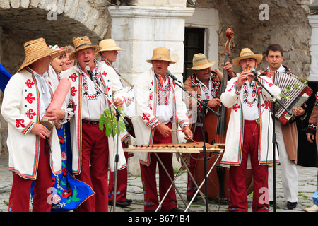 Ukrainische Volksfest, Kamianets Podilskyi, Podolien, Oblast Chmelnyzkyj (Provinz), Ukraine Stockfoto