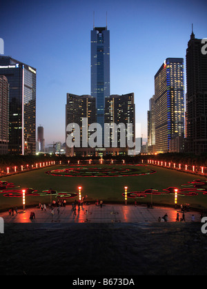 Chinesischen Provinz Guangdong Guangzhou Citic Plaza Stockfoto