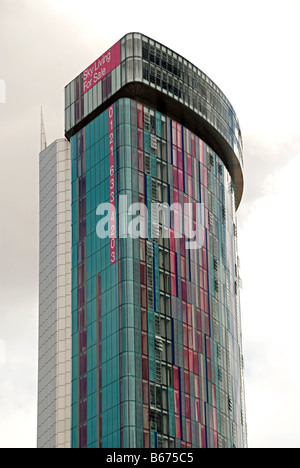 Birmingham Stadt Zentrum Beetham tower das höchste Gebäude in birmingham Stockfoto