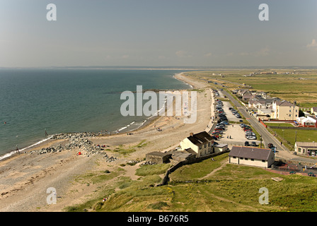 Küste Strand Dinas Dinlle in wales Stockfoto