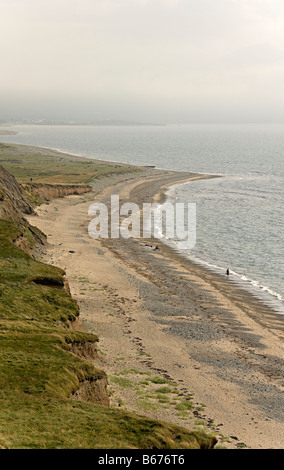 Küste Strand Dinas Dinlle in wales Stockfoto