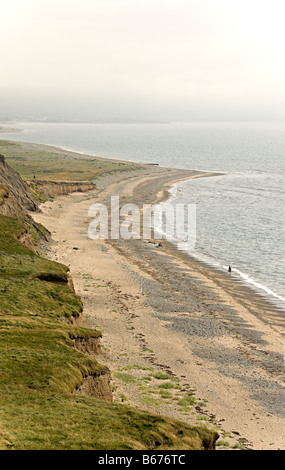 Küste Strand Dinas Dinlle in wales Stockfoto