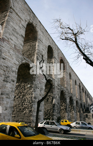 Valens-Aquädukt in Istanbul, Türkei Stockfoto