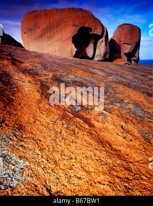 Die bemerkenswerten Felsen Flinders Chase National Park Kangaroo Island South Australia Südpolarmeer 45 V IC Stockfoto