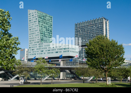 Eurallille-Geschäftsviertel Stockfoto